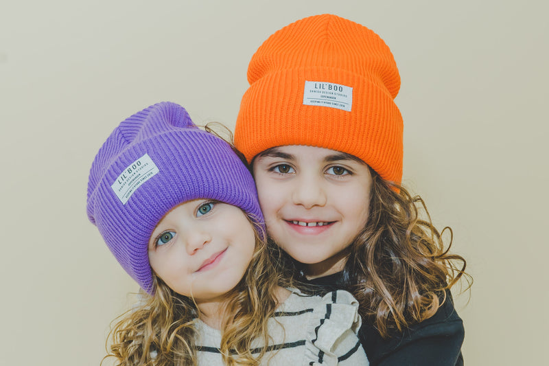 Lil’ Boo Hygge Beanie – Orange