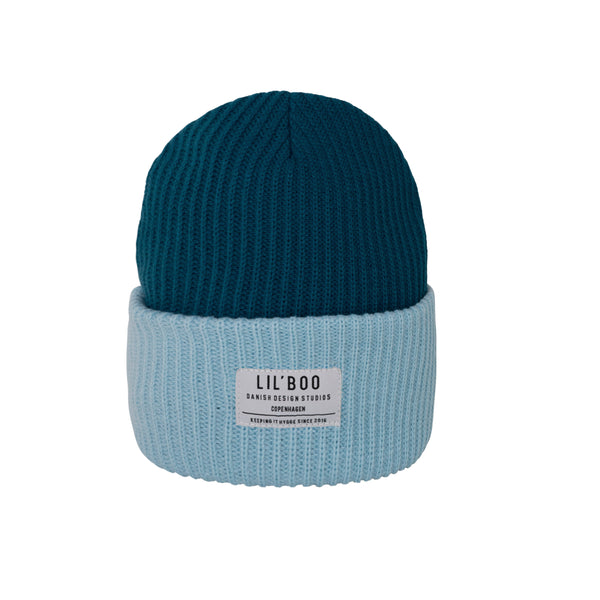 Lil’ Boo Block Hygge Beanie – Blue