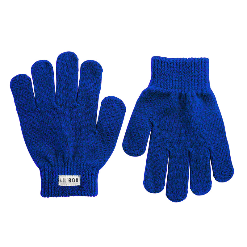 Hygge Finger Gloves - Bright Blue