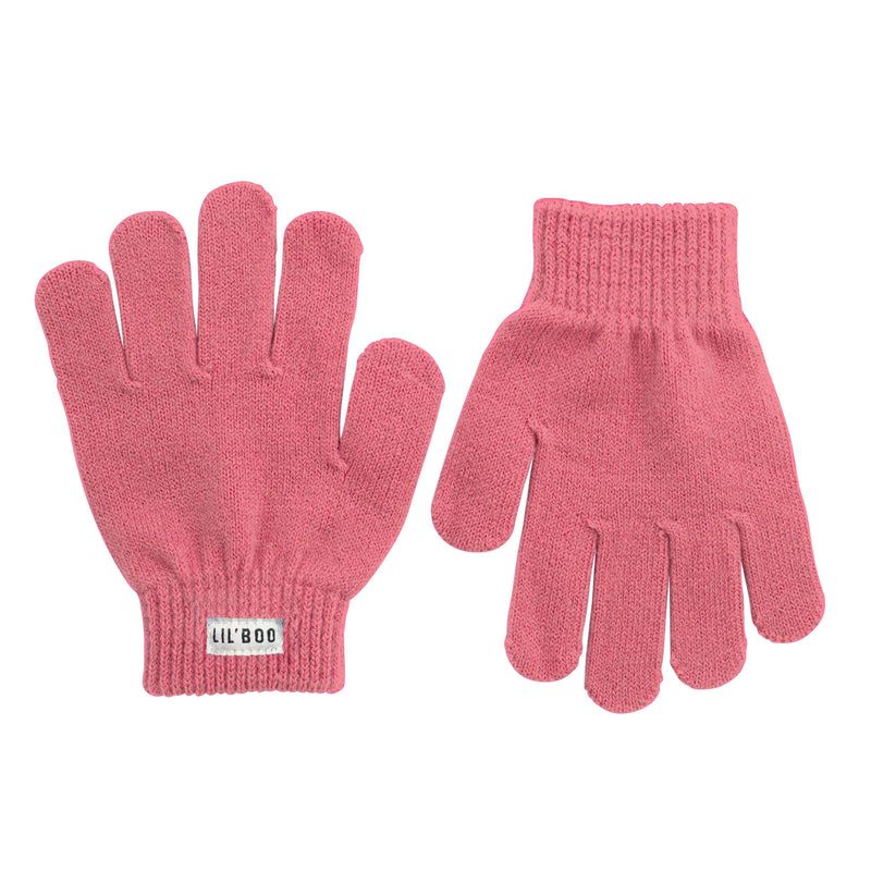 Hygge Finger Gloves - Pink