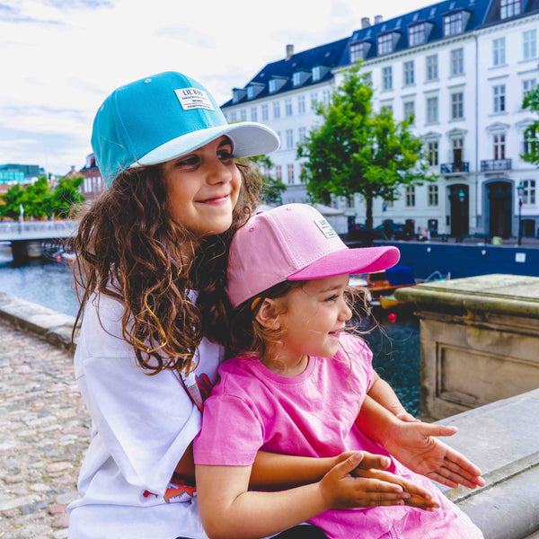 Organic Block Snapback - Blue