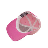 Organic Block Snapback - Pink