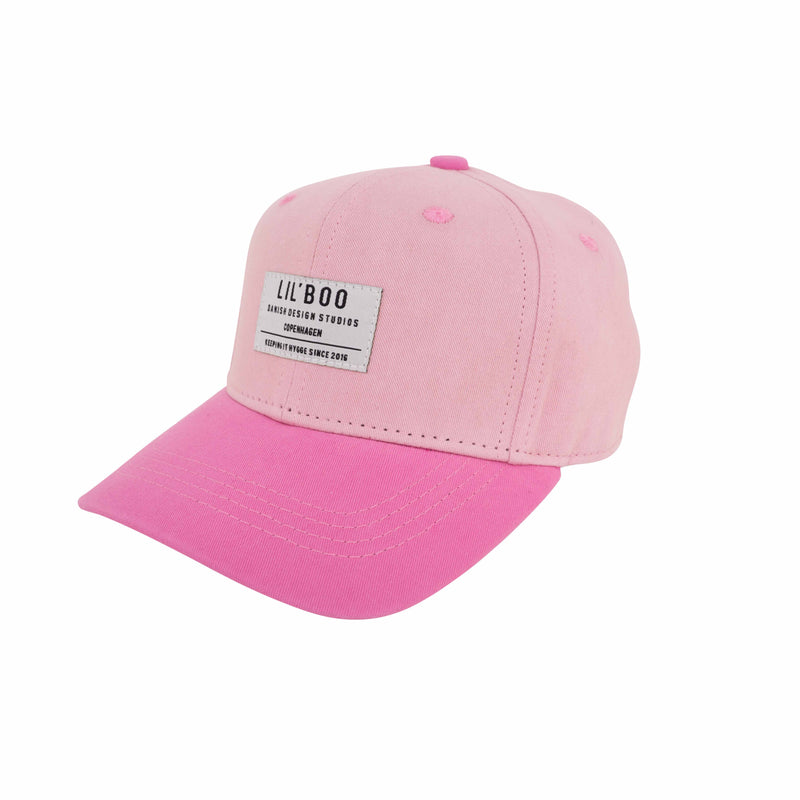 Organic Block Snapback - Pink