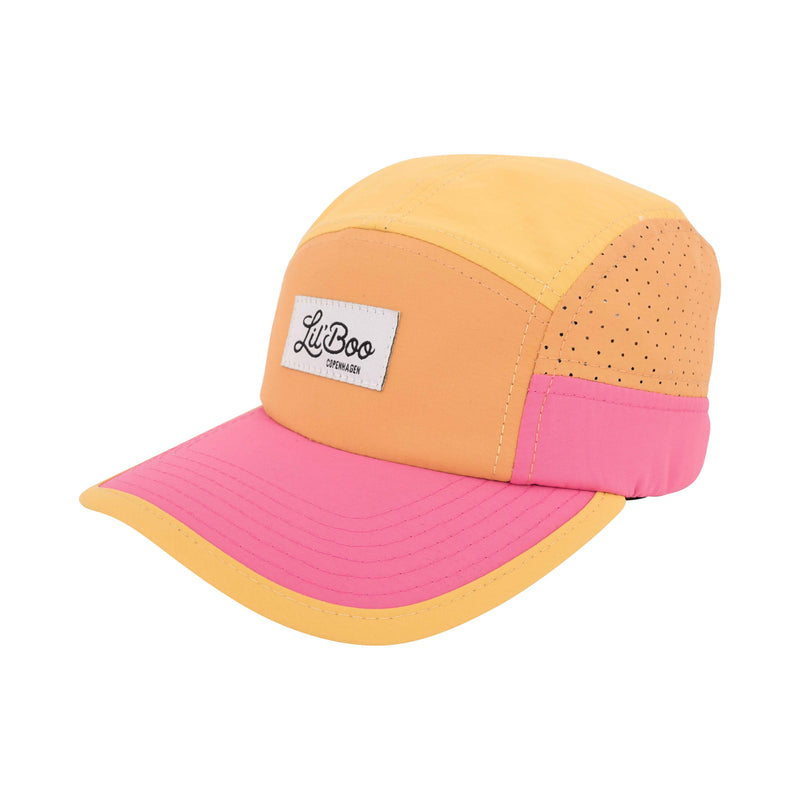 Sports Cap - Orange/Pink