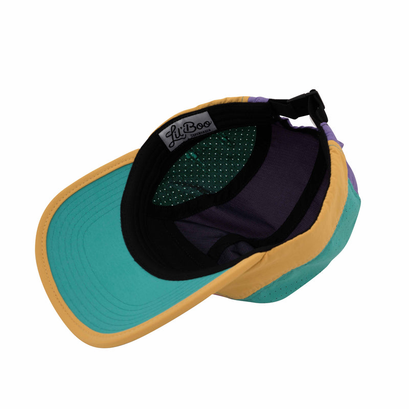 Sports Cap - Green/Purple