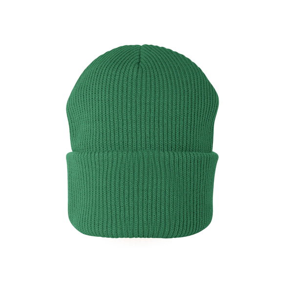 Cosy Beanie - Gren (100% Merino Wool)