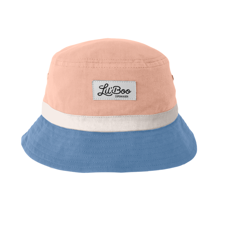 Block Peach Bucket Hat (ORGANIC)