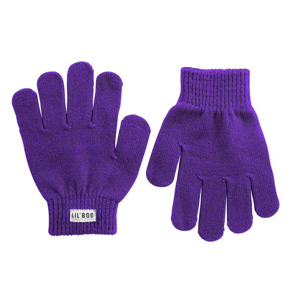 Hygge Finger Gloves - Purple