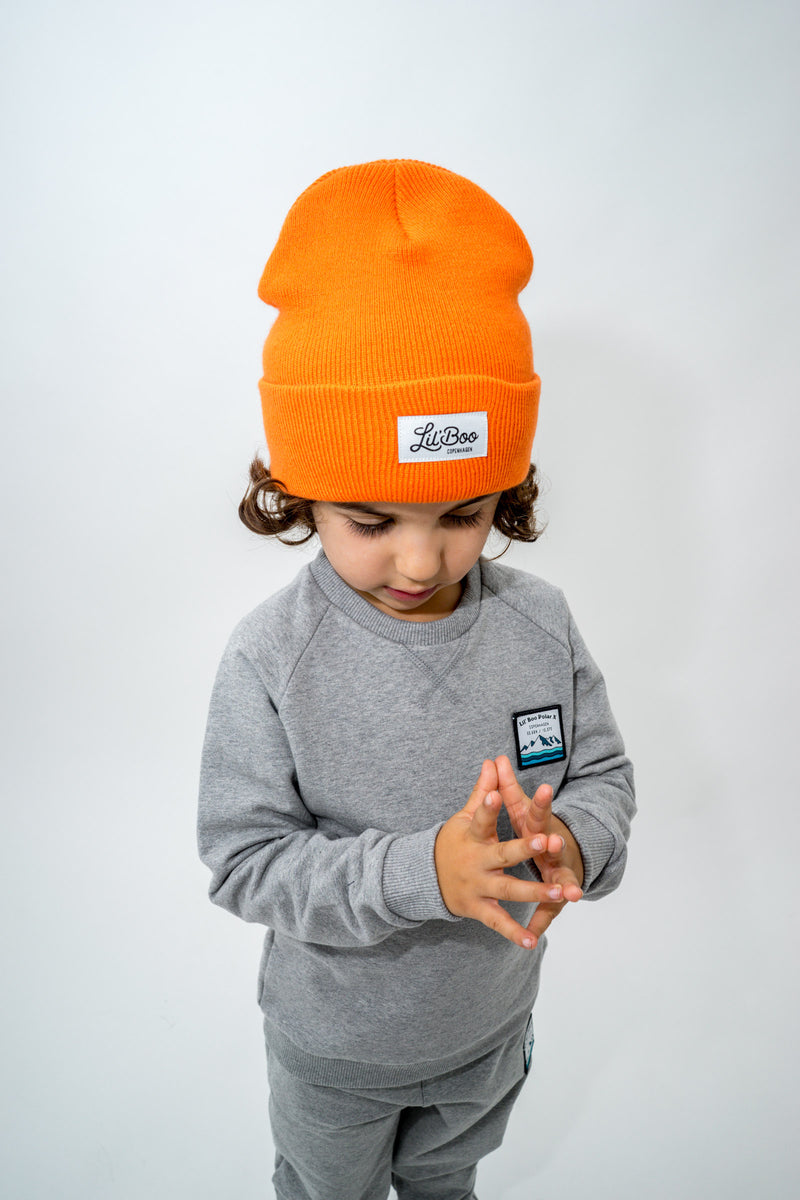 Lil’ Boo Classic Beanie – Orange