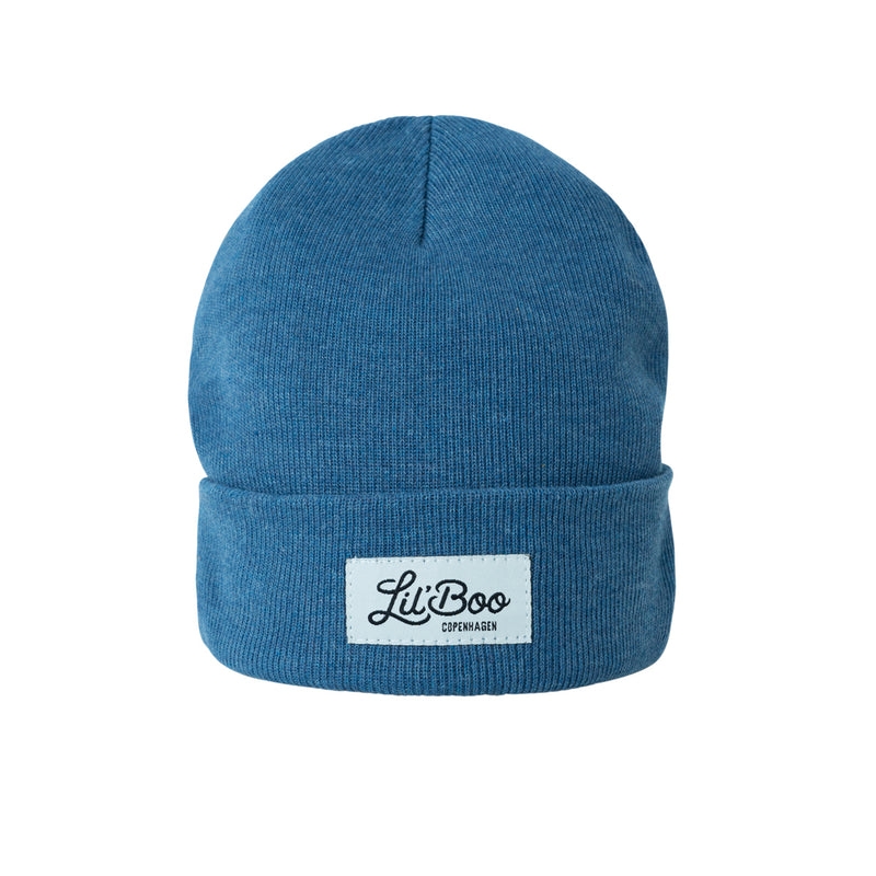 Lil’ Boo Classic Beanie – Med Blue