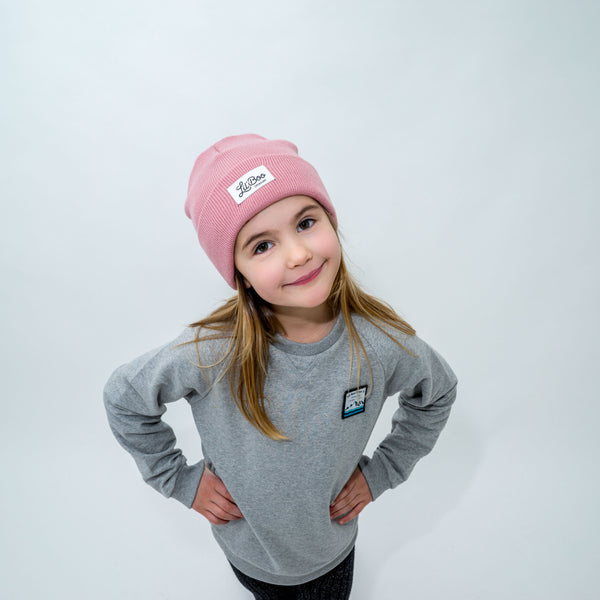 Lil’ Boo Classic Beanie – Dusty Pink