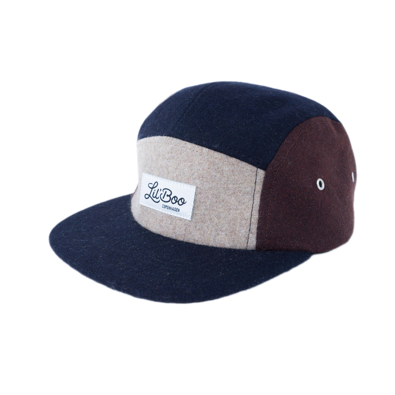 Block Wool 5 Panel - Brown