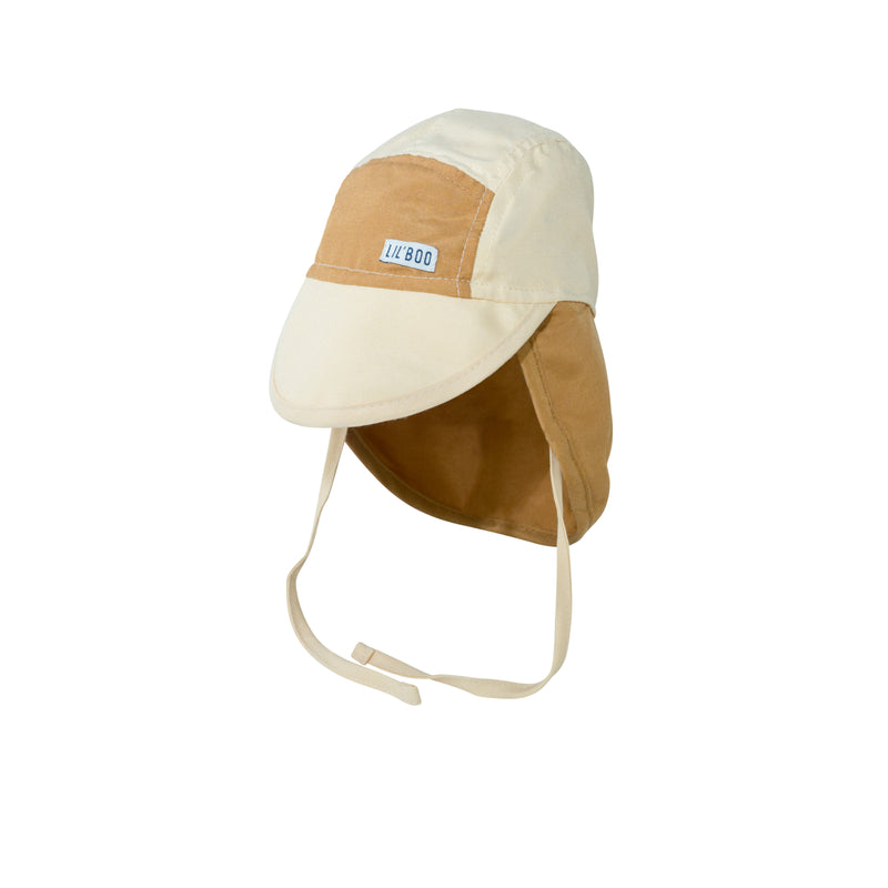 Soft Baby Sun Cap (UV) - Block Caramel