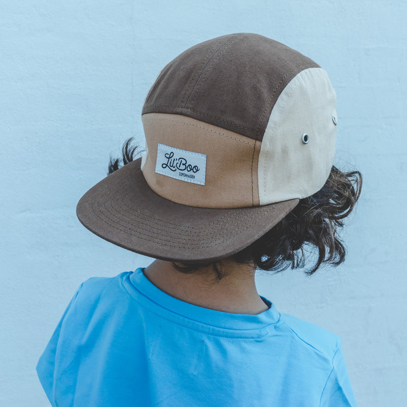 Block Brown 5 Panel (ORGANIC)