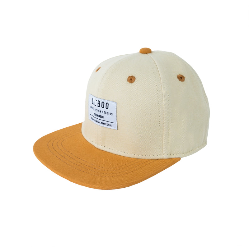 Organic Block Snapback - Caramel/Sand