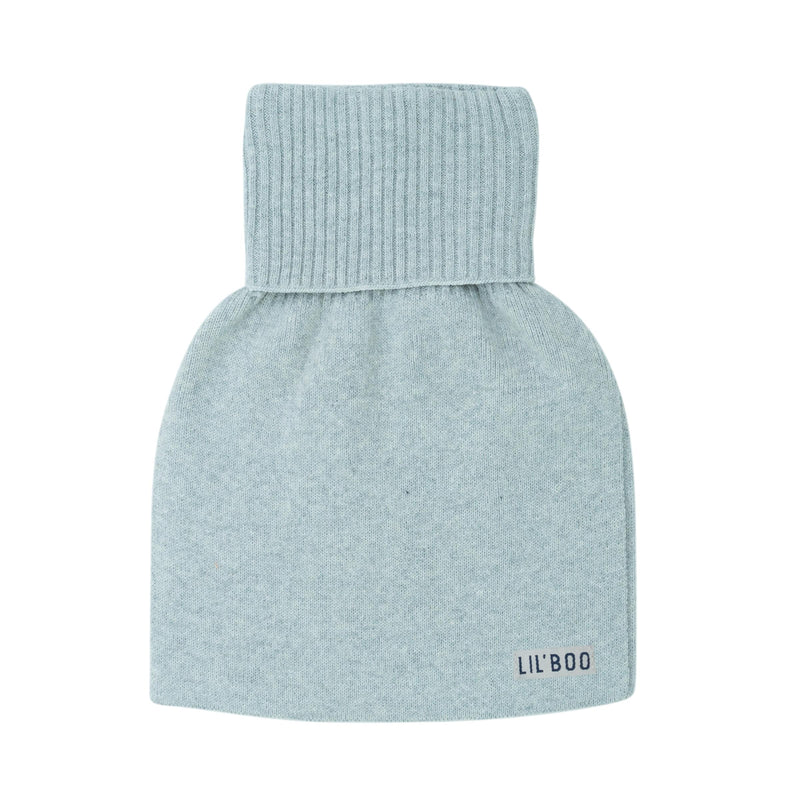 Organic Neck Warmer - Light Grey Melange