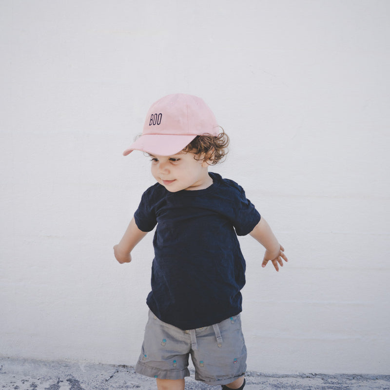 Boo Dad Cap - Peach Beige